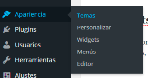 Los temas en WordPress